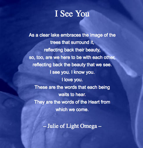 I See You_Poems for a New Earth_Julie of Light Omega.jpg