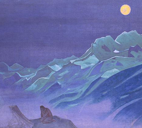 oirot-messenger-of-the-white-burkhant-1925-Nicholas Roerich-small segement of painting.jpg