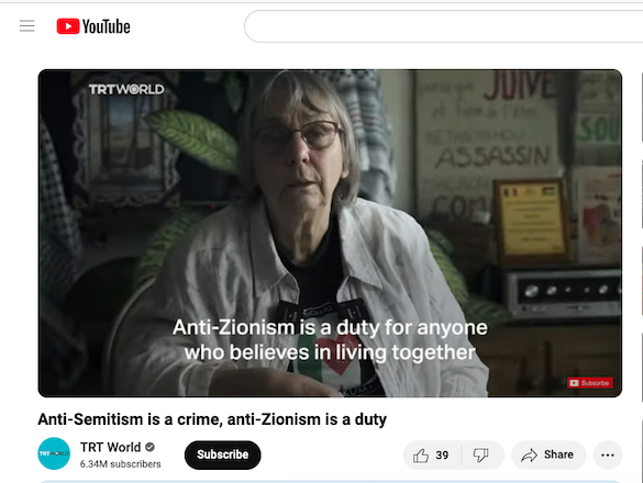 Anti-Semitism is a crime, anti-Zionism is a duty.png